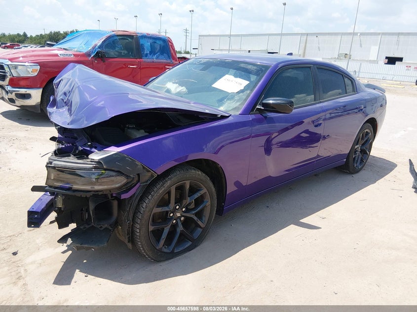 Vin: 2c3cdxbg8ph626765, lot: 46156171, dodge charger sxt 20232