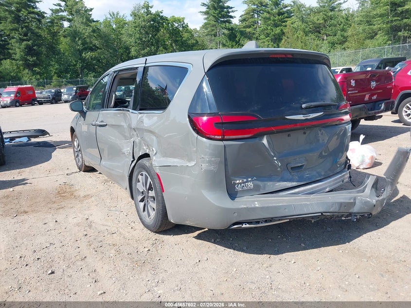 Vin: 2c4rc1l70nr143735, lot: 46156174, chrysler pacifica hybrid touring l 20223