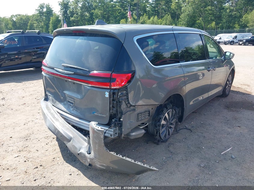 Vin: 2c4rc1l70nr143735, lot: 46156174, chrysler pacifica hybrid touring l 20224