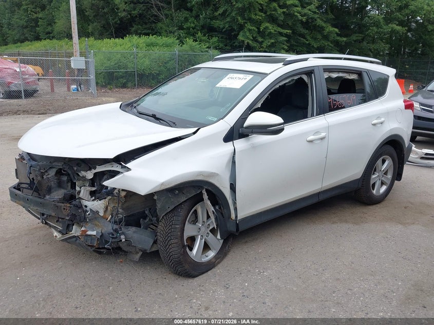 2013 Toyota Rav4 Xle VIN: JTMRFREV7DD044347 Lot: 45657619
