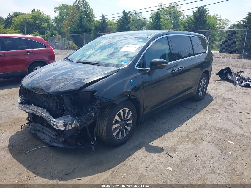 Vin: 2c4rc1l72pr632107, lot: 46156193, chrysler pacifica hybrid touring l 20232