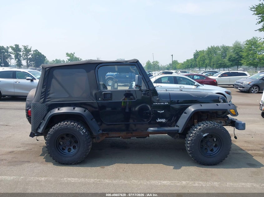 2000 Jeep Wrangler Se VIN: 1J4FA29P8YP710246 Lot: 45657628