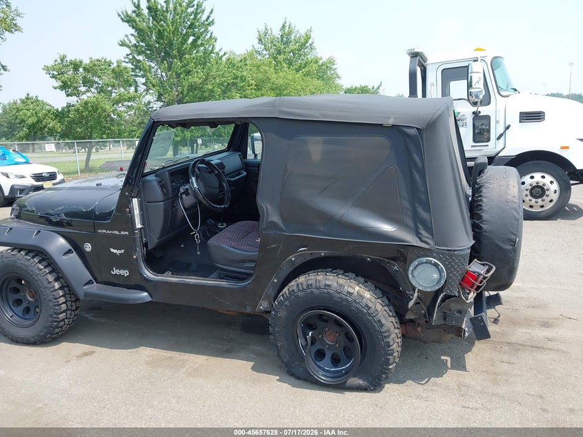 2000 Jeep Wrangler Se VIN: 1J4FA29P8YP710246 Lot: 45657628