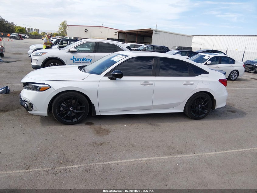 2023 HONDA CIVIC SEDAN 1.5L I-4 DI, DOHC, VVT, TURBO, 200HP