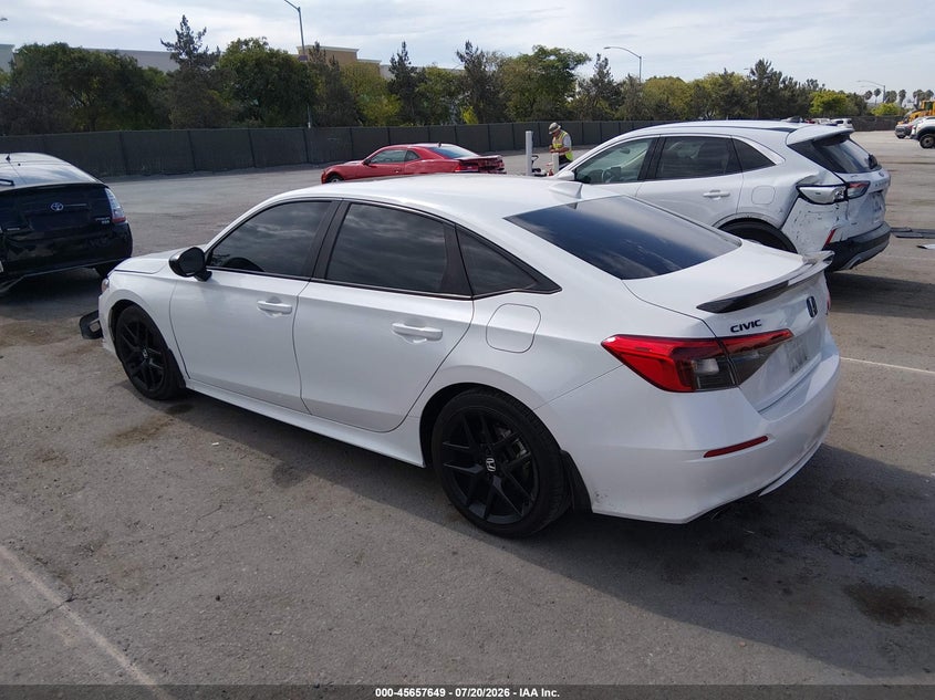 2023 HONDA CIVIC SEDAN 1.5L I-4 DI, DOHC, VVT, TURBO, 200HP