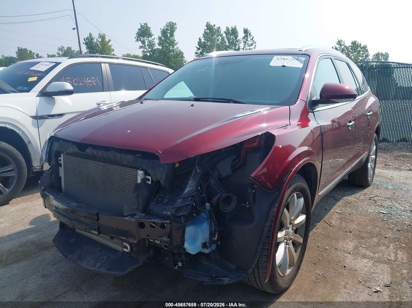 Vin: 5gakvckd6gj322319, lot: 46156231, buick enclave premium 20162
