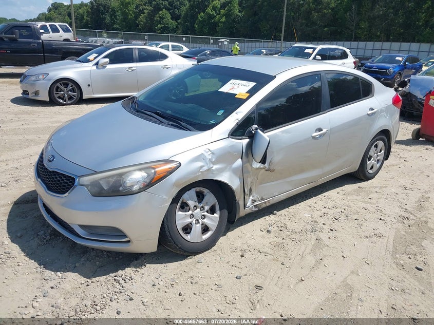 2014 Kia Forte Lx VIN: KNAFK4A61E5189523 Lot: 45657663