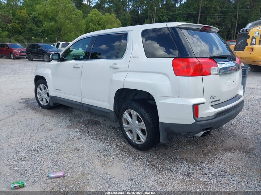 Vin: 2gkalmek3h6343292, lot: 46156237, gmc terrain sle-1 20173