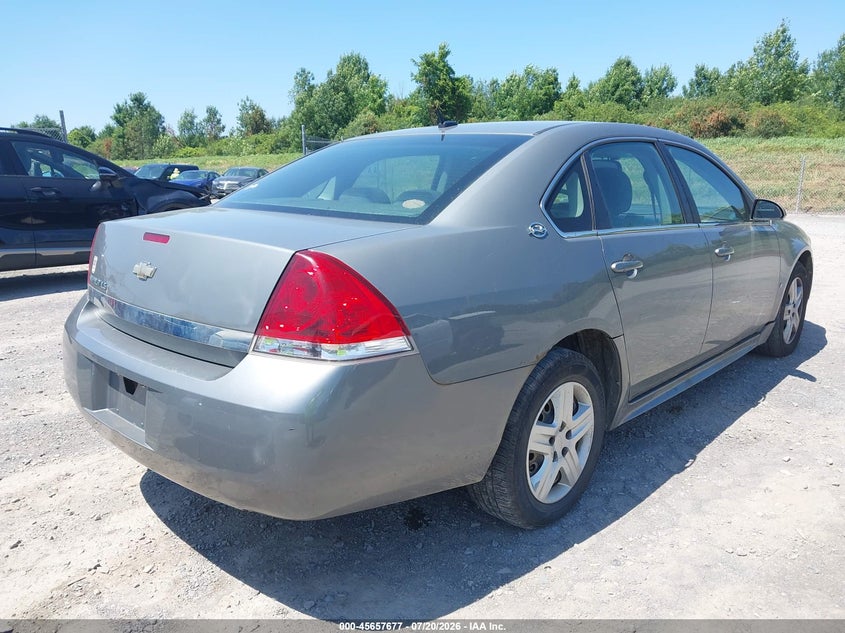 2009 CHEVROLET IMPALA auction photo 4