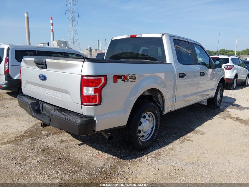 Vin: 1ftew1e53jke38368, lot: 46156253, ford f-150 xl 20184