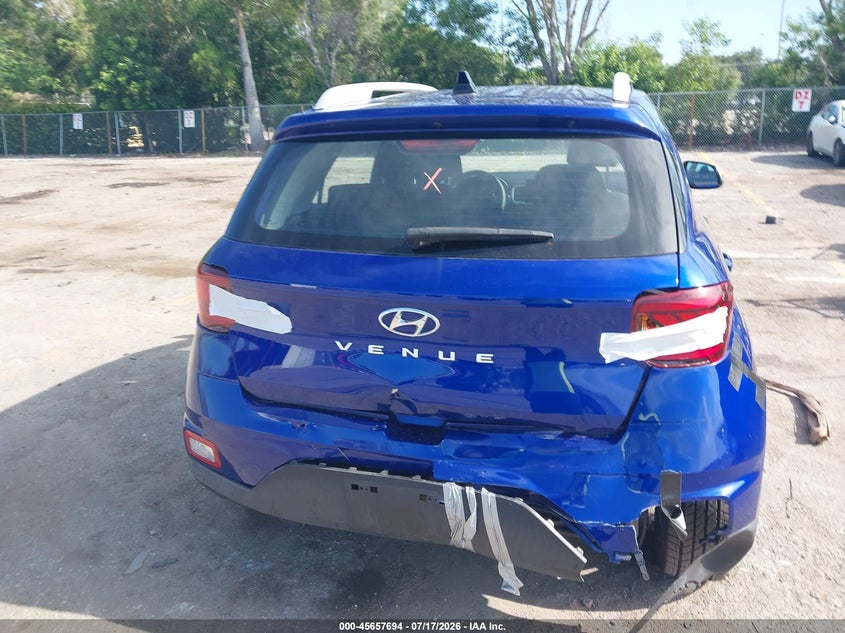 2021 Hyundai Venue Sel VIN: KMHRC8A37MU120801 Lot: 45657694
