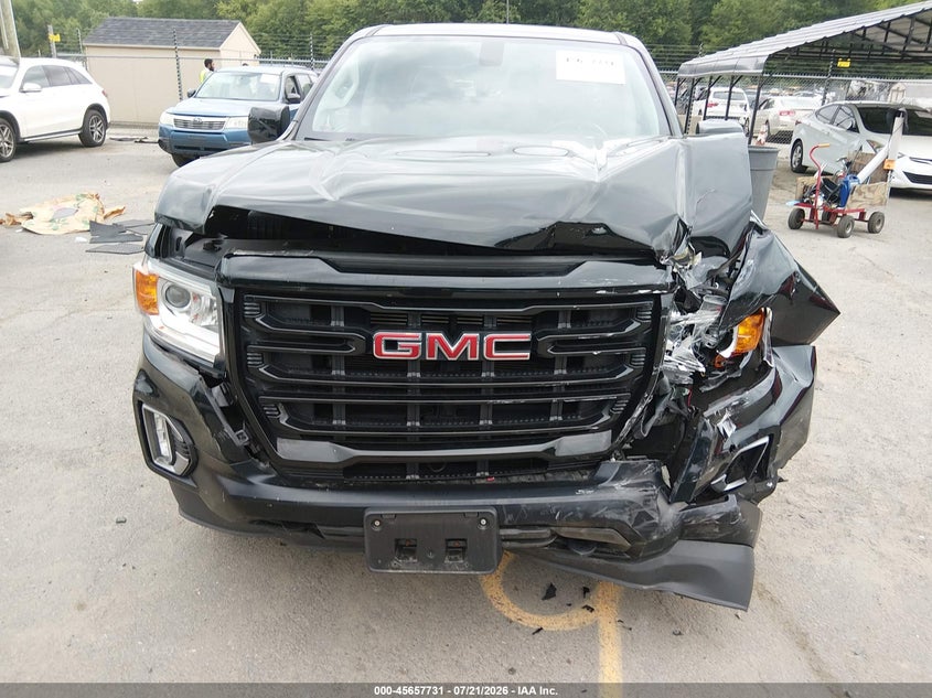 2022 GMC Canyon 4Wd Short Box Elevation VIN: 1GTG6CEN1N1333036 Lot: 45657731