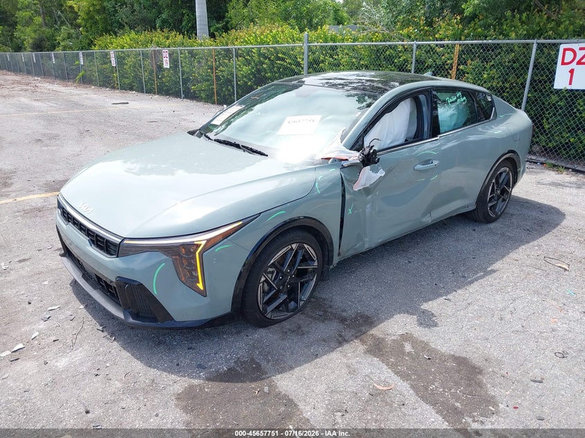 Vin: 3kpfw4de1se227049, lot: 46156323, kia k4 gt-line 20252
