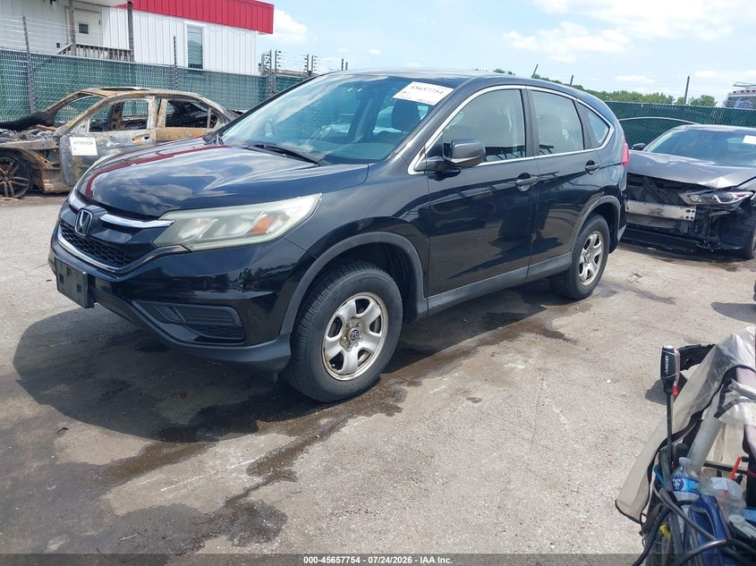 Vin: 5j6rm4h39fl025630, lot: 46156326, honda cr-v lx 20152