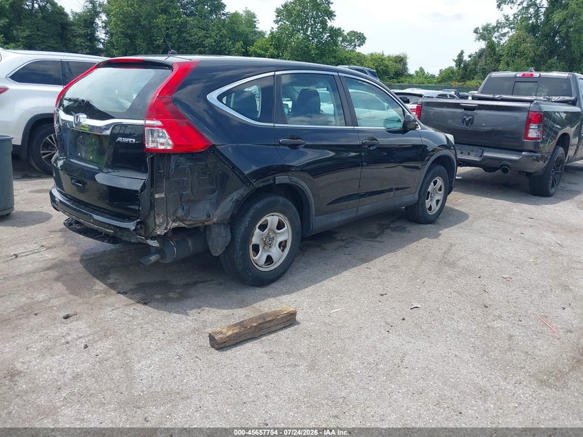 Vin: 5j6rm4h39fl025630, lot: 46156326, honda cr-v lx 20154
