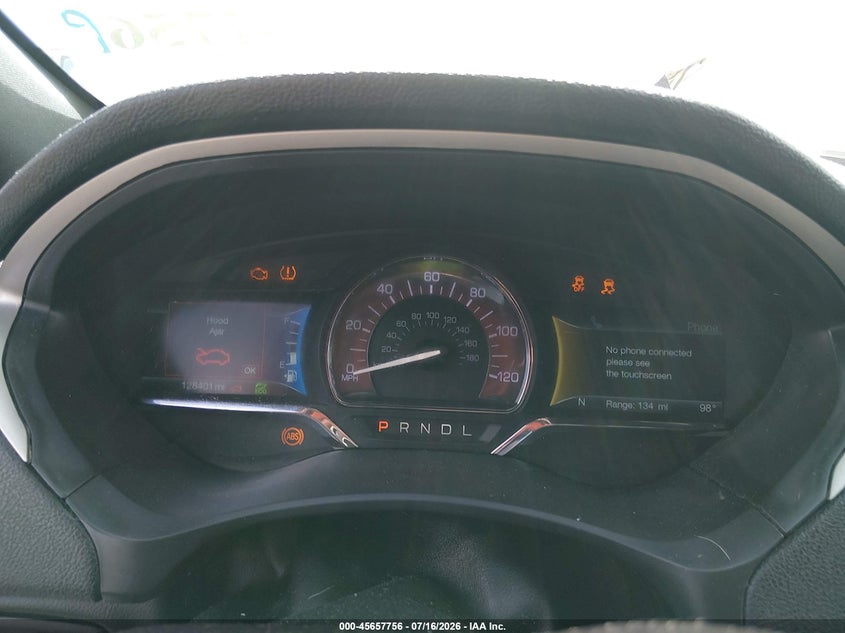2019 LINCOLN MKZ HYBRID auction photo 7