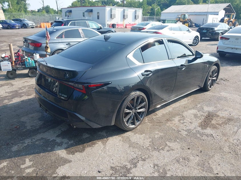 Vin: jthbz1e24r5037257, lot: 46156330, lexus is 350 f sport design 20244