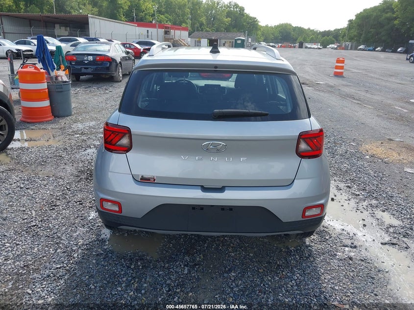 2022 Hyundai Venue Sel VIN: KMHRC8A38NU169278 Lot: 45657765