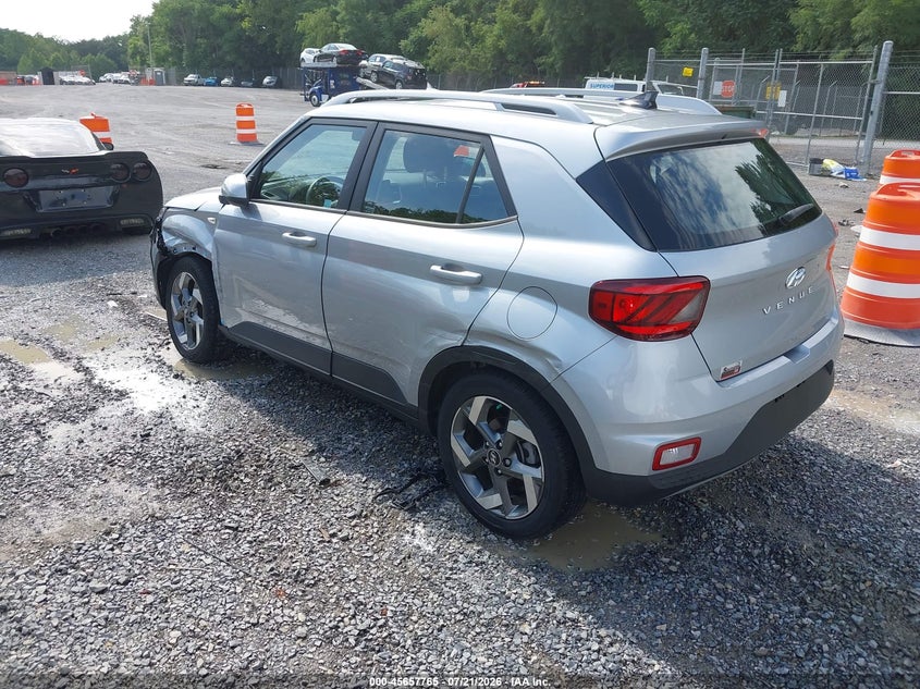 Vin: kmhrc8a38nu169278, lot: 46156337, hyundai venue sel 20223