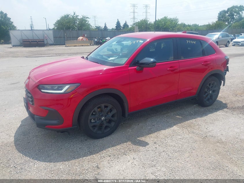 2025 Honda Hr-V Awd Sport VIN: 3CZRZ2H50SM774333 Lot: 45657774