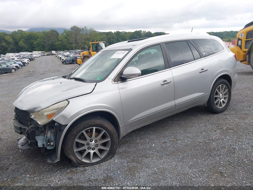 Vin: 5gakvbkd4ej107805, lot: 46156353, buick enclave leather 20142