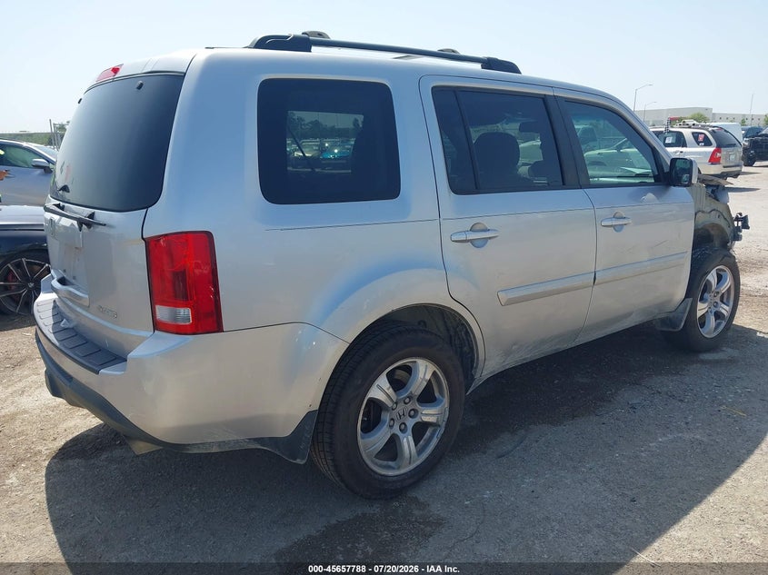 Vin: 5fnyf3h57cb041573, lot: 46156360, honda pilot ex-l 20124