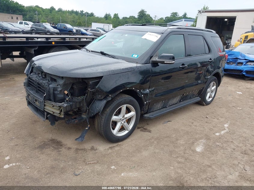 Vin: 1fm5k8d87hgd73520, lot: 46156368, ford explorer xlt 20172