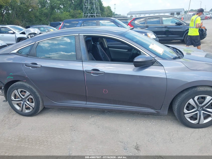 2017 Honda Civic Lx VIN: 19XFC2F51HE063434 Lot: 45657807