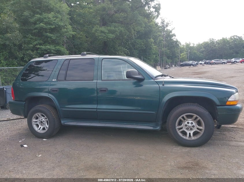2002 Dodge Durango Slt VIN: 1B4HR48N02F150641 Lot: 45657812