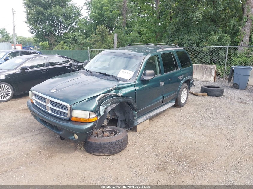 2002 Dodge Durango Slt VIN: 1B4HR48N02F150641 Lot: 45657812