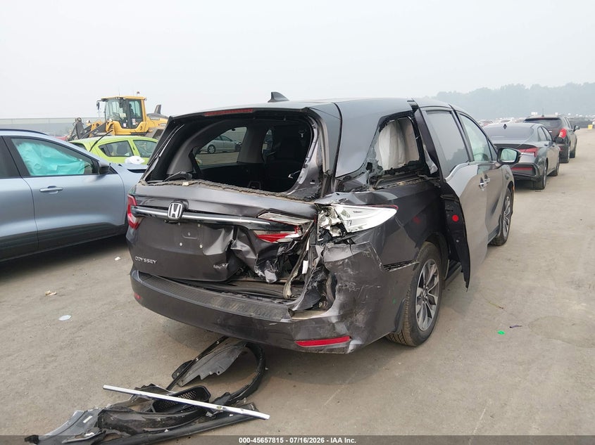 Vin: 5fnrl6h70mb040461, lot: 46156387, honda odyssey ex-l 20214