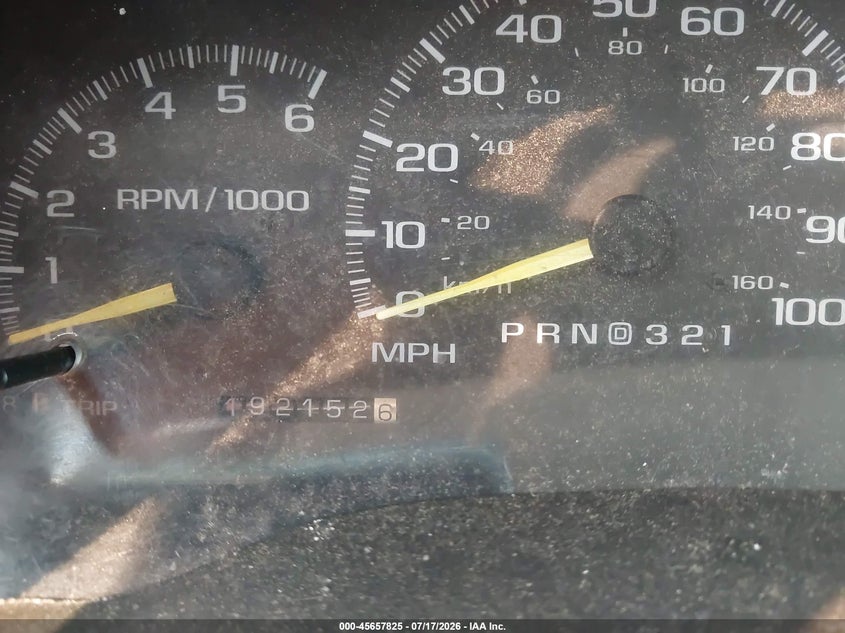 1997 CHEVROLET C/K 1500 WORK FLEETSIDE W/T TRUCK 4.3L V-6 200HP