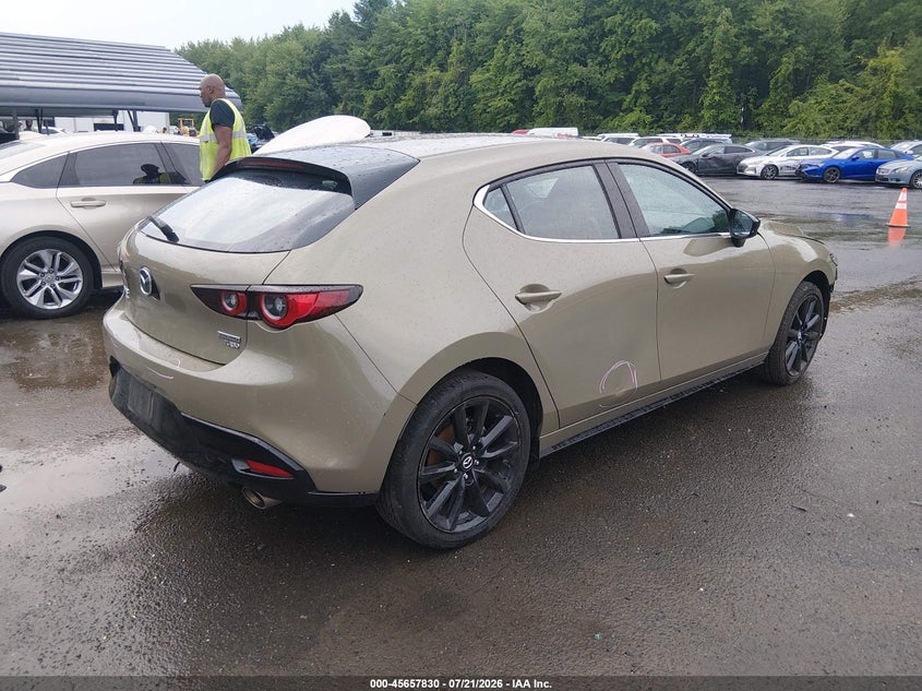Vin: jm1bpbyy5r1705202, lot: 46156402, mazda mazda3 2.5 carbon turbo 20244
