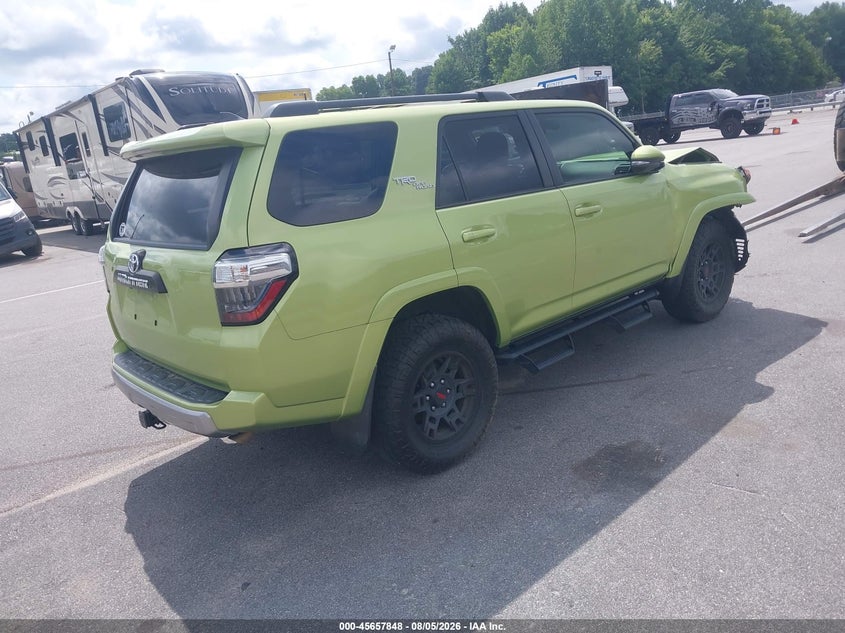 Vin: jteru5jr9p6097451, lot: 46156420, toyota 4runner trd off road premium 20234