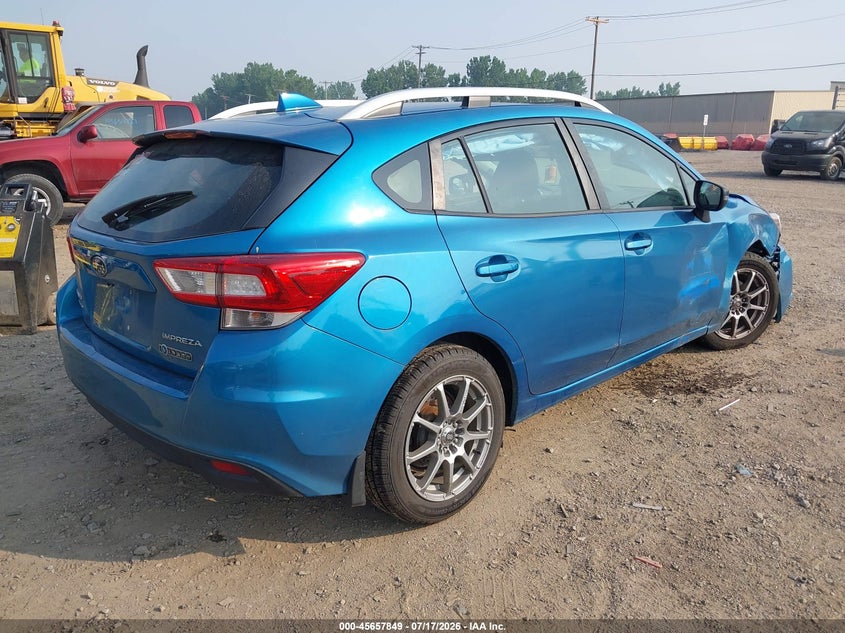 2018 Subaru Impreza 2.0I Premium VIN: 4S3GTAD65J3722056 Lot: 45657849