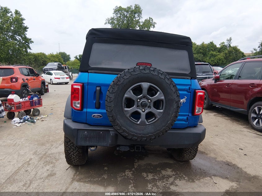 2021 Ford Bronco Big Bend VIN: 1FMDE5BH8MLA75631 Lot: 45657856