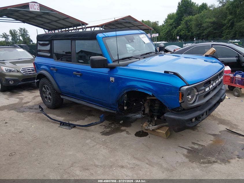 2021 Ford Bronco Big Bend VIN: 1FMDE5BH8MLA75631 Lot: 45657856
