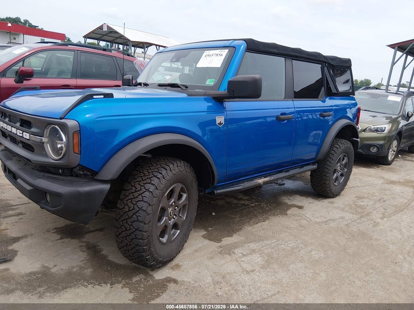 2021 Ford Bronco Big Bend VIN: 1FMDE5BH8MLA75631 Lot: 45657856