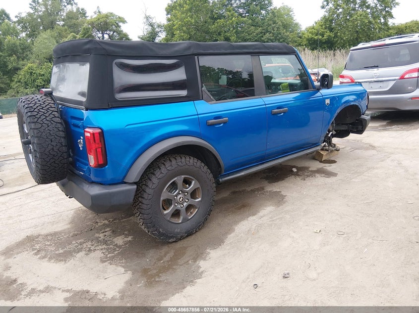 2021 Ford Bronco Big Bend VIN: 1FMDE5BH8MLA75631 Lot: 45657856