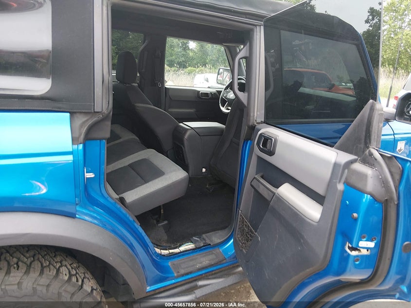 2021 Ford Bronco Big Bend VIN: 1FMDE5BH8MLA75631 Lot: 45657856