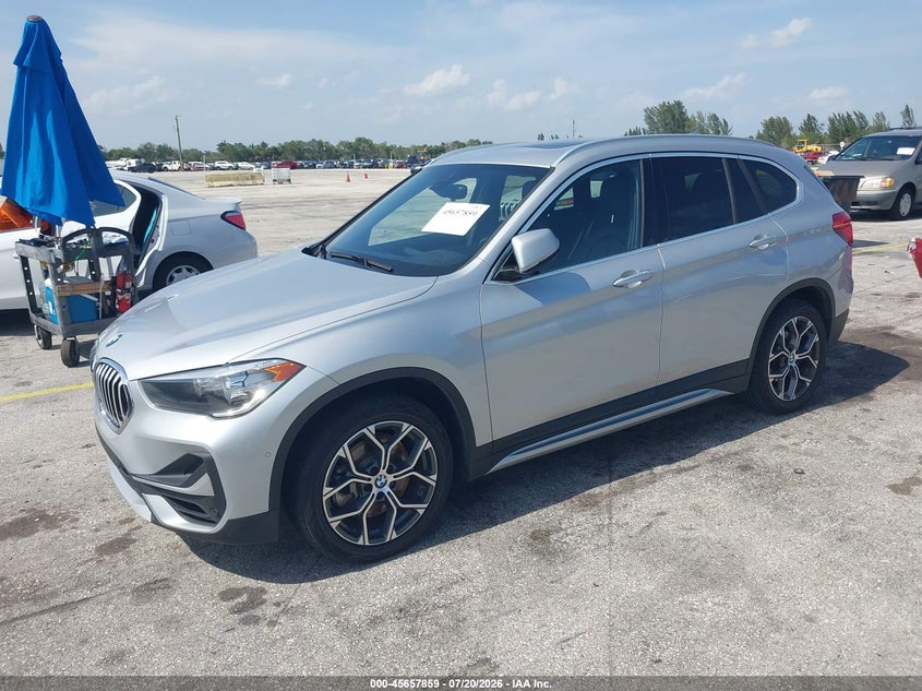 Vin: wbxjg7c07m5t66022, lot: 46156431, bmw x1 sdrive28i 20212