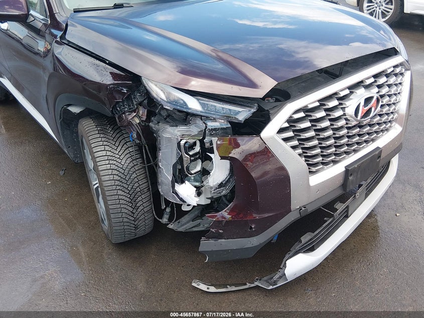 2022 Hyundai Palisade Sel VIN: KM8R4DHEXNU439320 Lot: 45657867