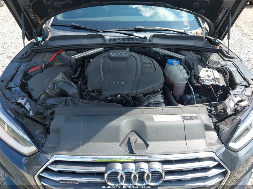 2018 Audi A5 2.0T Premium VIN: WAUENCF53JA061136 Lot: 45657872
