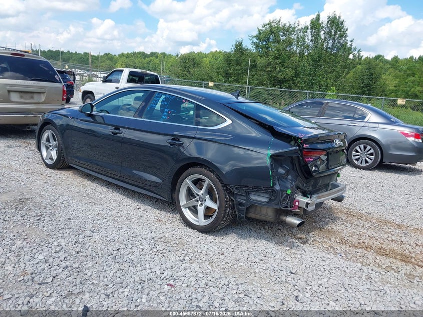 Vin: wauencf53ja061136, lot: 46156444, audi a5 2.0t premium 20183