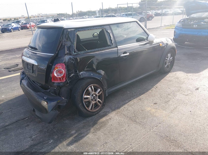 2013 Mini Hardtop Cooper VIN: WMWSU3C59DT544603 Lot: 45657913