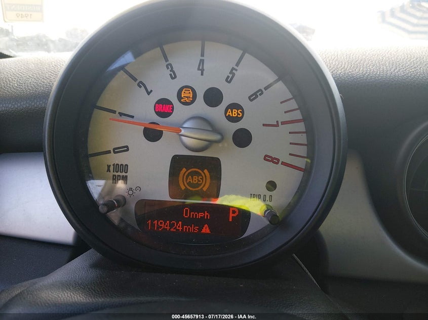 2013 Mini Hardtop Cooper VIN: WMWSU3C59DT544603 Lot: 45657913