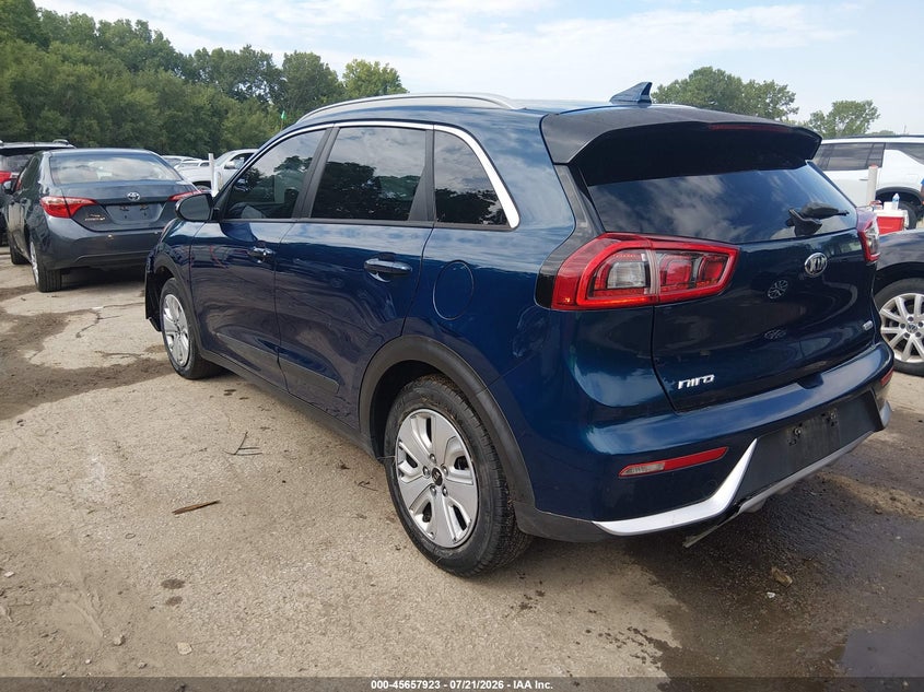 Vin: kndcb3lc4j5158070, lot: 46156495, kia niro lx 20183