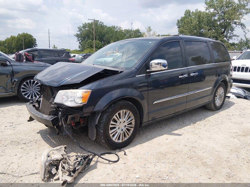 Vin: 2c4rc1gg9er169003, lot: 46156510, chrysler town & country limited 20142