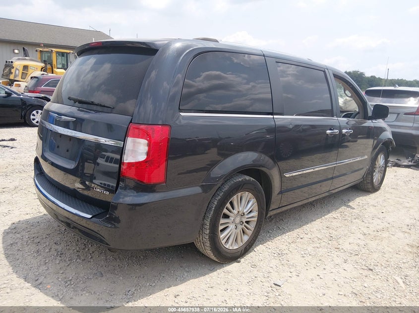 Vin: 2c4rc1gg9er169003, lot: 46156510, chrysler town & country limited 20144