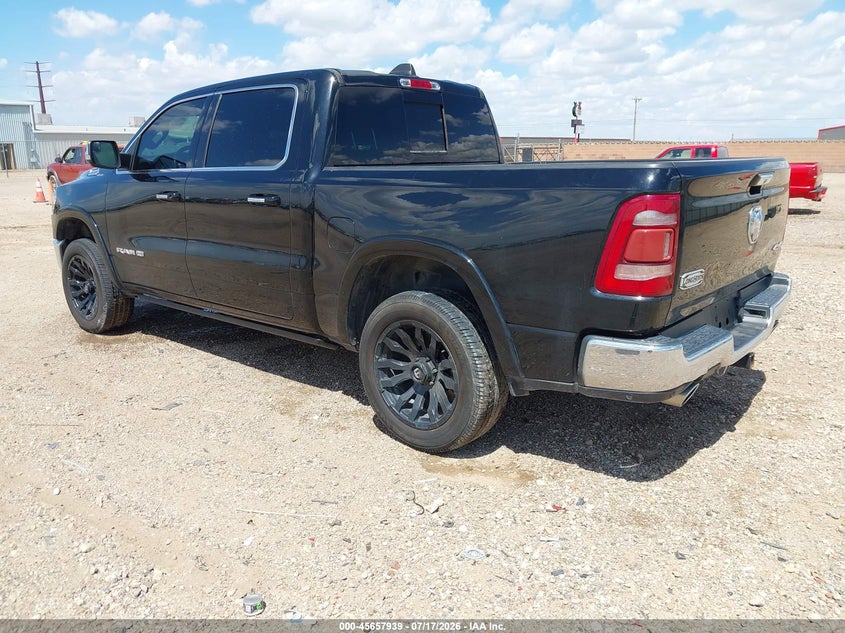 Vin: 1c6srfkt3ln415529, lot: 46156511, ram 1500 laramie longhorn  4x4 5'7 box 20203
